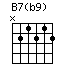 B7(b9)