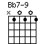 Bb7-9