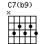 C7(b9)