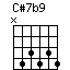 C#7b9