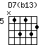 D7(b13)