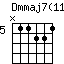 Dmmaj7(11)