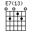 E7(13)