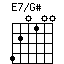 E7/G#