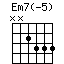 Em7(-5)