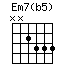 Em7(b5)