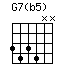 G7(b5)