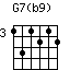 G7(b9)
