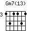 Gm7(13)