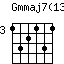 Gmmaj7(13)
