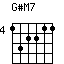G#M7