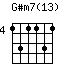 G#m7(13)