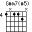G#m7(#5)