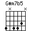 G#m7b5
