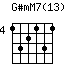 G#mM7(13)